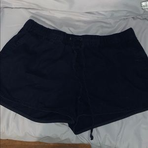 J crew navy flowy shorts size medium